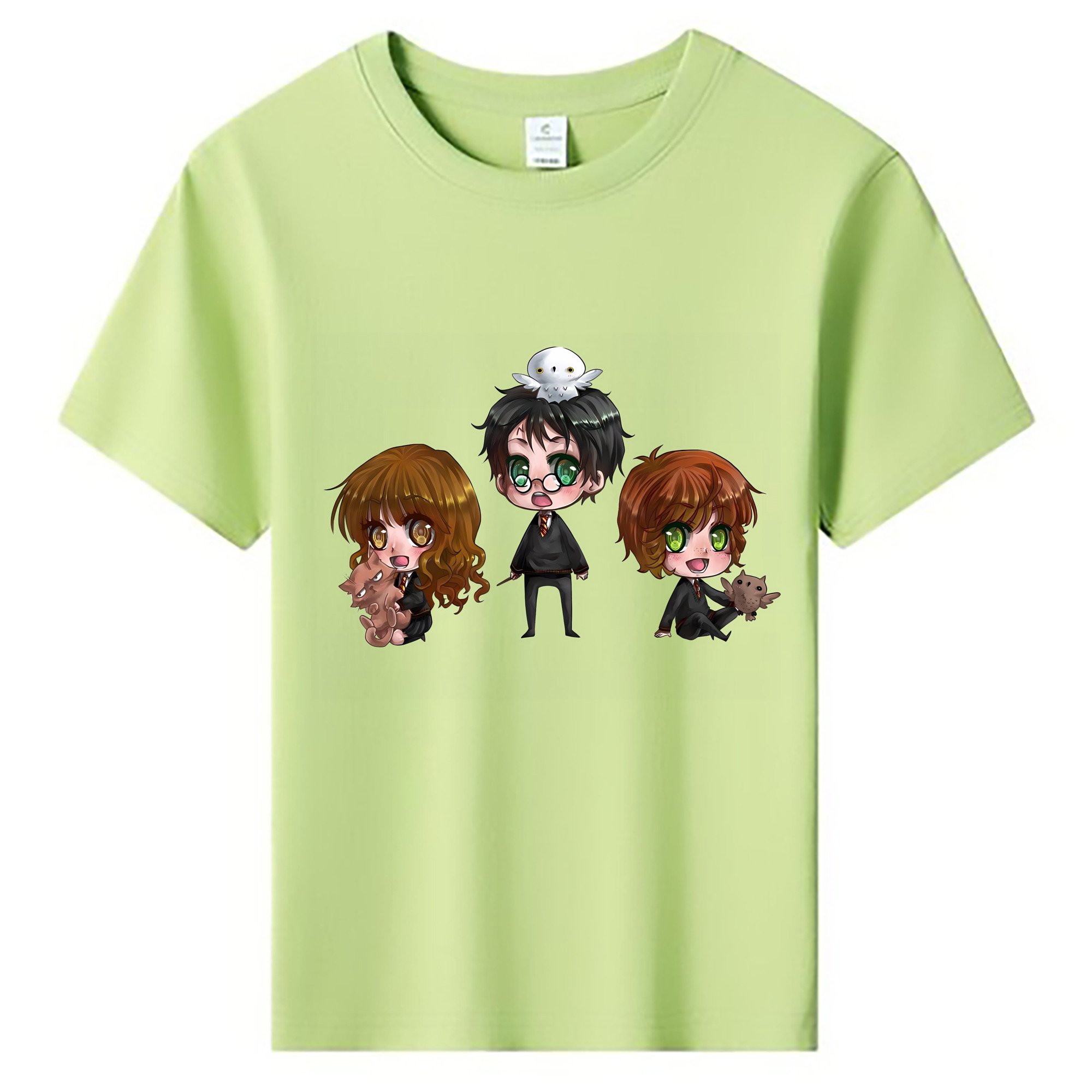 （画像用） Harry Potter ハリー・ポッターシリーズ 綿100％キッズTシャツ（フロントプリント）